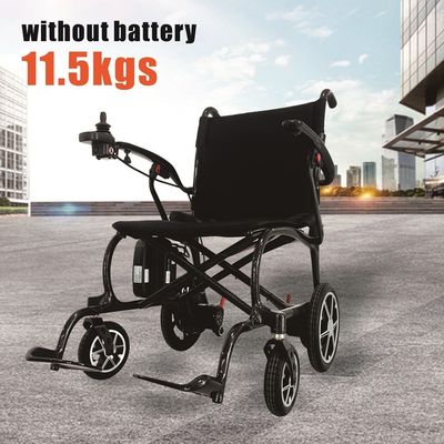 Aufklappbarer elektrischer Rollstuhl 2024 mit DC24V150W*2 Motor und elektromagnetischer Bremse