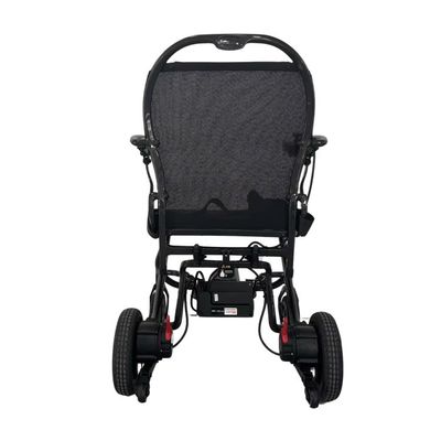 Klappbarer elektrischer Rollstuhl mit 10 km Fahrstrecke und Sitzgröße W460mm*D390mm