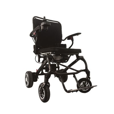 Direkt elektrischer klappbarer Rollstuhl mit CO2-FASER-Rollstuhl Sitzgröße W500*D420mm