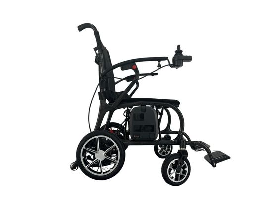 Klappbarer elektrischer Rollstuhl aus Kohlenstofffaser für einfachen Transport und leistungsstarken Motor