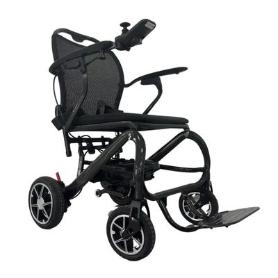 300 lbs Lastkapazität Elektrischer Rollstuhl mit klappbarem Design und Carbonfasermaterial