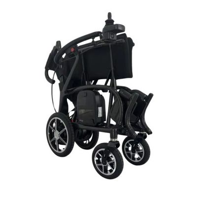10 km Fahrstrecke Elektrischer tragbarer Rollstuhl für einfache Mobilität und Behinderte