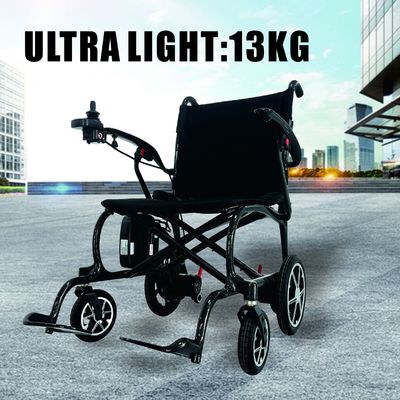 Leichtgewichtiger Klapp-Rollstuhl mit DC24V150W*2 Motor und Karbonfaserrahmen