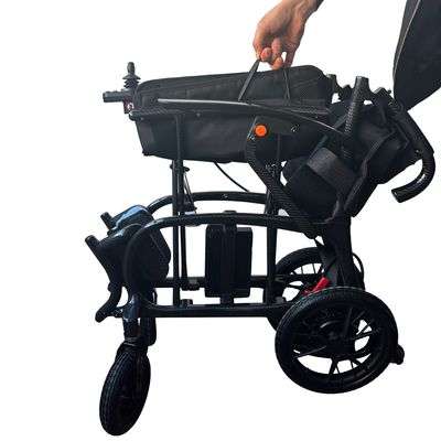 Elektrischer Rollstuhl mit 11,5 kg Gewicht und 300 lbs Tragfähigkeit