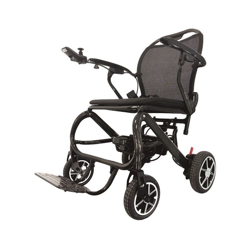 Klappbarer elektrischer Kinder-Rollstuhl mit Sitzgröße W460mm*D390mm und Carbonfaserrahmen