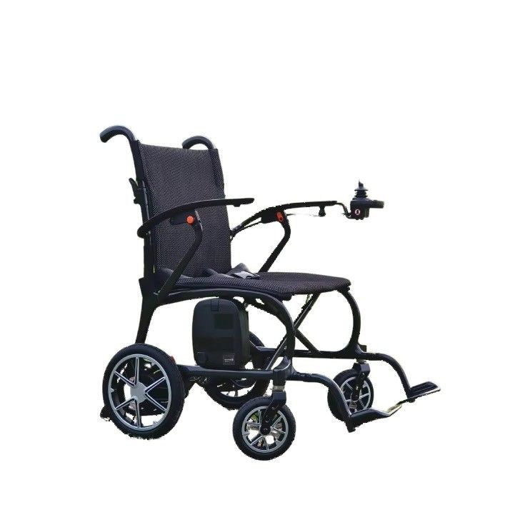 Elektrischer Rollstuhl aus Kohlenstofffaser mit breiteren Sitzplätzen W510*D415mm
